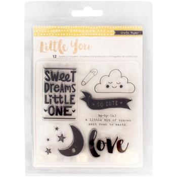 Crate Paper Clearstempel Set Little you