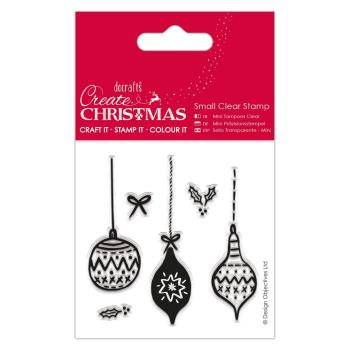 Create Christmas Clear Stamp Baubles