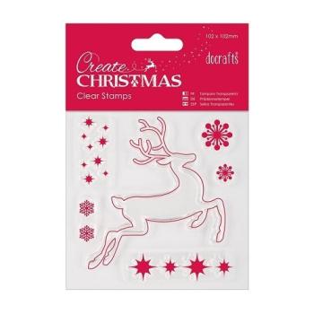 Create Christmas Clear Stamp Rentier