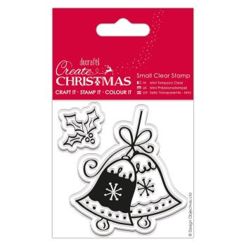 Create Christmas Mini Clear Stamp Christmas Bell