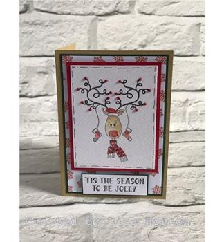 Creative Expressions Clear Stamps Set Reindeer Fun