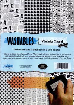 Creative Expressions Washables Vintage Travel