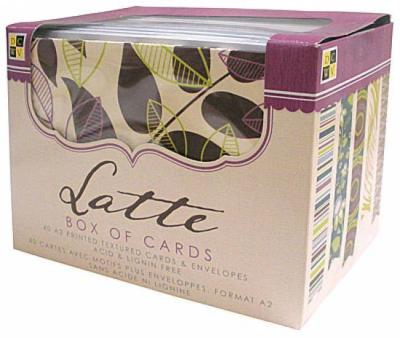 DCWV Box Of A2 Cards & Envelopes Latte