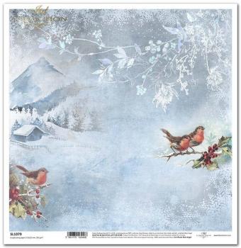 ITD Collection 12x12 Paper Pad Decorated with Frost #043