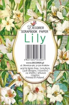 Decorer Mini Scrapbook Paper Set Lily