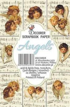 #31 Decorer Mini Scrapbook Paper Angels