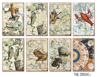 Decorer Mini Scrapbook Paper Set Zodiac #02