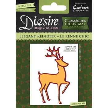 Die'sire Classiques Christmas Die - Elegant Reindeer