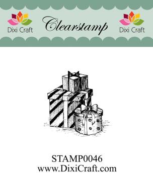 Dixi Craft Clear Stamp Christmas Presents #0046