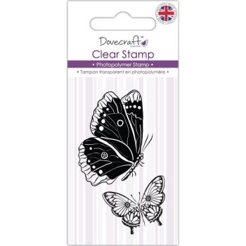 Dovecraft Clear Stamp Butterflies