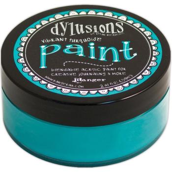 Dyan Reaveley's Dylusions Paint Vibrant Turquoise