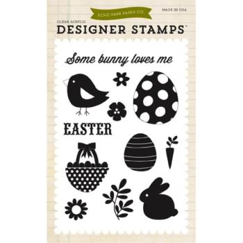 Echo Park Paper Co. Stamp Set Some Bunny Loves Me