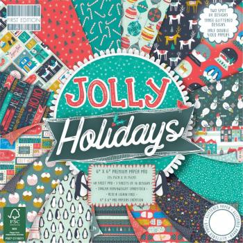 First Edition 6x6 Paper Pad Jolly Holidays #184