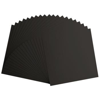 Florence 12x12 Cardstock Paper Black