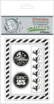 Fundamentals Christmas Cardmaking - Christmas Seals Stamps