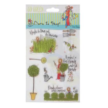 Go Green Clear Stamps Garden Beauty