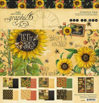 Graphic 45 Let it Bee 12x12 Inch Collection Pack (4502376)