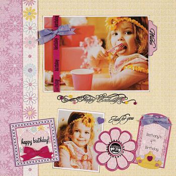 Scrapbooking Kit - Finished in a Flash - My Girl Kit