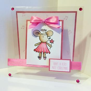 Hobby Art Clear Stamps Have a Mice Christmas! CS103D