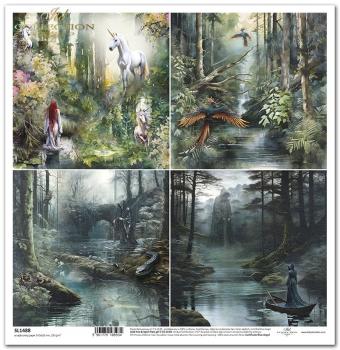 ITD Collection 12x12 Sheet Mysterious Creatures SL1488