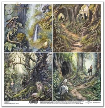 ITD Collection 12x12 Sheet Mysterious Creatures SL1489