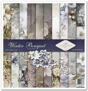 ITD Collection Paper Pad 12x12 Winter Bouquet #072