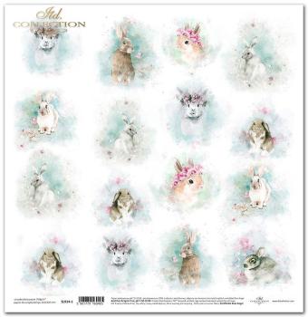 ITD Collection Shabby Chic for Spring 12x12 Sheet SL0914