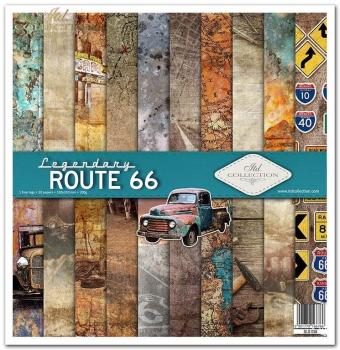 ITD Collection 12x12 Paper Pad Legendary Route 66 #038