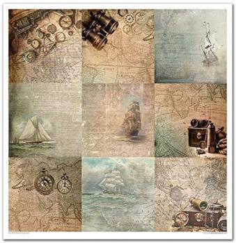 ITD Collection 12x12 Paper Pad Nautical