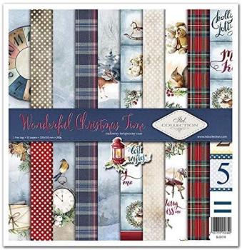 ITD Collection 12x12 Paper Pad Wonderful Christmas Time