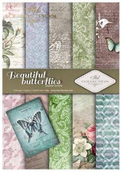 ITD Collection A4 Paper Pack Beautiful Butterflies