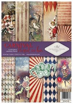 ITD Collection A4 Paper Pack Carnival Pierrot in Love
