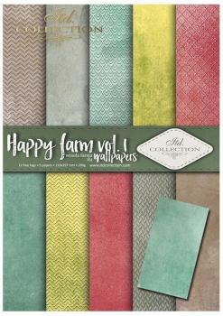 ITD Collection A4 Paper Pack Happy Farm #01
