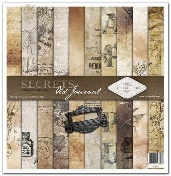 ITD Collection  Paper Pad 12x12 Secrets Old Journal