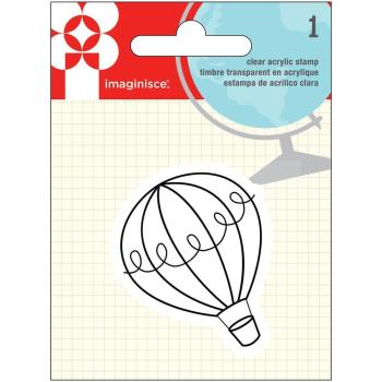 Imaginisce Clear Acrylic Stamp Balloon