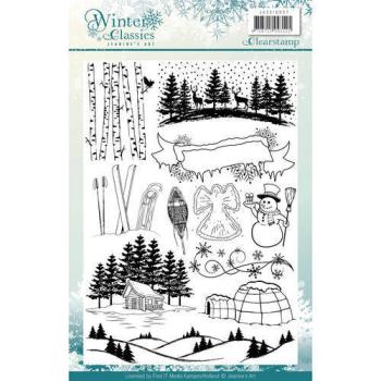 Jeanines Art  Clear Stamps Winter Classics