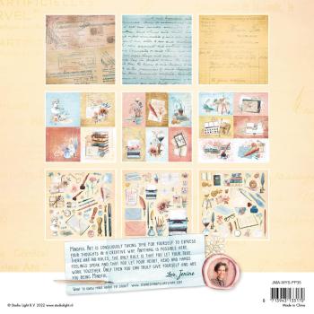 Jenine´s Mindful Art 8x8  Paper Pad Write Your Story PP35
