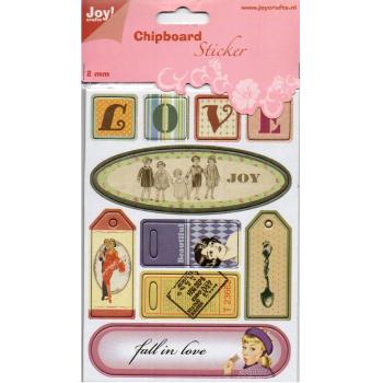 Joy Crafts Chipboard Sticker #1458