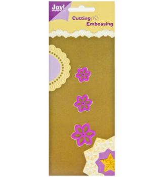 SALE Joy Crafts Stanzen & Prägen Schablone Blumen #6002/0026