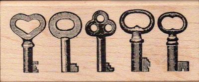 Judi Kins Wooden Stamp Keys
