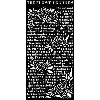 Stamperia Stencil The Flower Garden KSTDL61