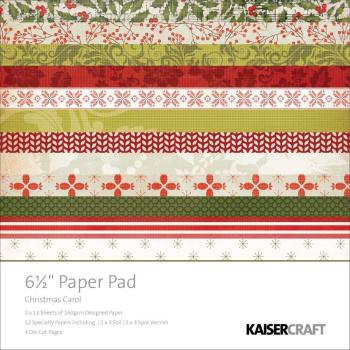Kaisercraft Christmas Carol 6,5x6,5  Paper Pad
