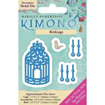 Kimono Birdcage Decorative Metal Die