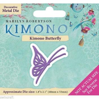 Kimono Butterfly Decorative Metal Die