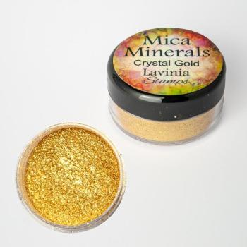 Lavinia Stamps Mica Minerals Crystal Gold