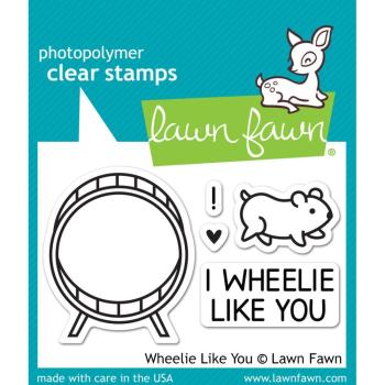 Lawn Fawn Clear Stamp Wheelie Like You