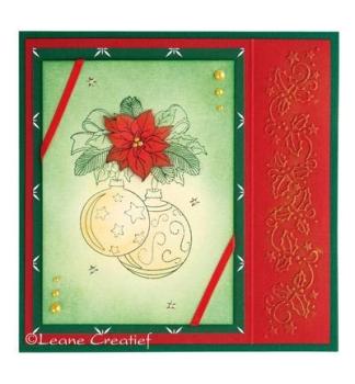 Leane Creatief Stamp Christmas Ornament #2