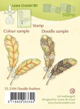 Leane Creatief Stamp Feathers