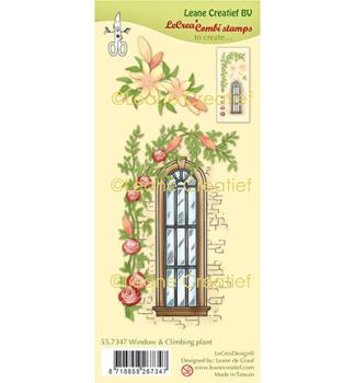 Leane Creatief  Stamps Windows and Climbing Plant 55.7347