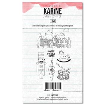 Les Ateliers de Karine Clear Stamps Clear Stamp Home